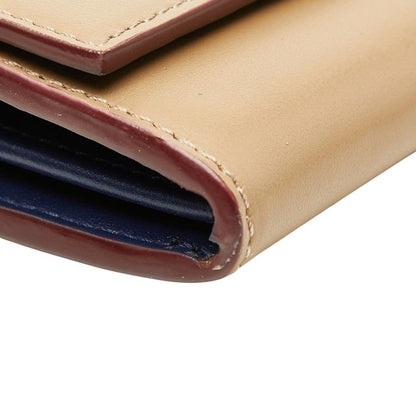 Fendi Peekaboo Wallet Brown Leather