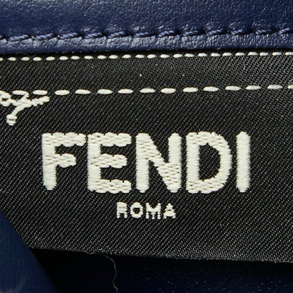 Fendi Peekaboo Wallet Brown Leather