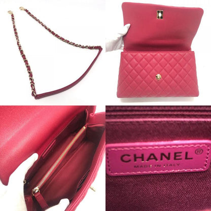 Chanel Handbag Coco Handle 29 Caviar Leather Red