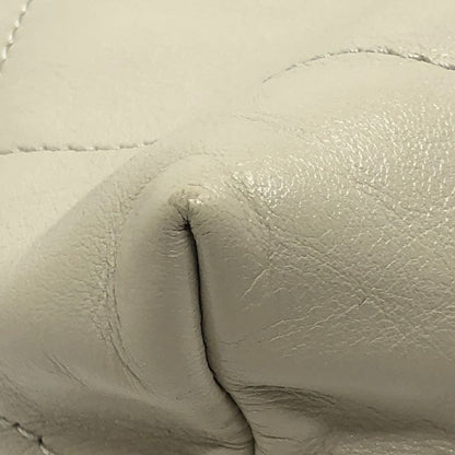 Chanel Shoulder Bag 22 Small CC Logo Calfskin Gray