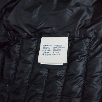Moncler Eble Down Vest Nylon Jacket M Black