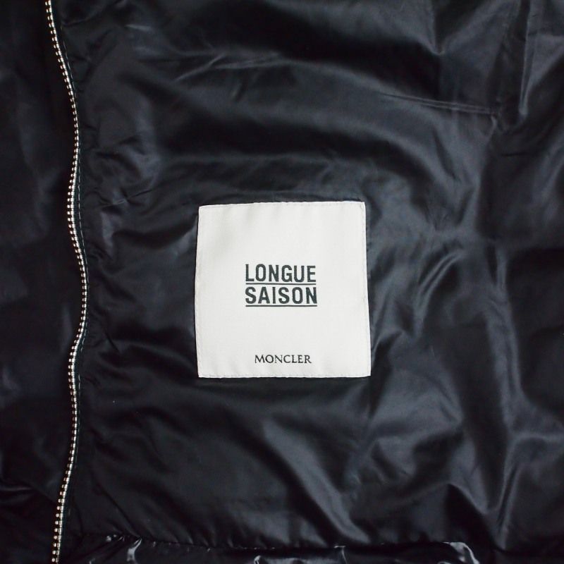 Moncler Eble Down Vest Nylon Jacket M Black