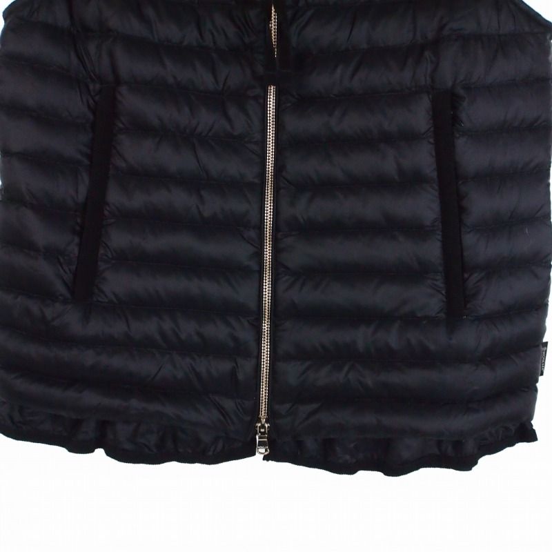 Moncler Eble Down Vest Nylon Jacket M Black