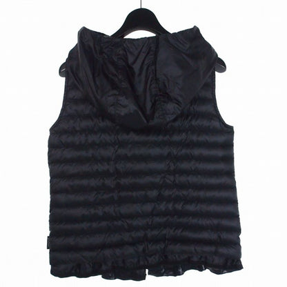 Moncler Eble Down Vest Nylon Jacket M Black