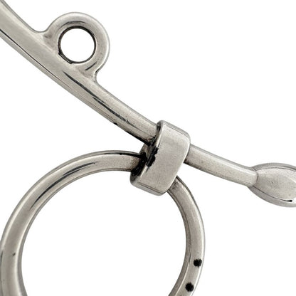 Hermes Mall de Brid Necklace Silver
