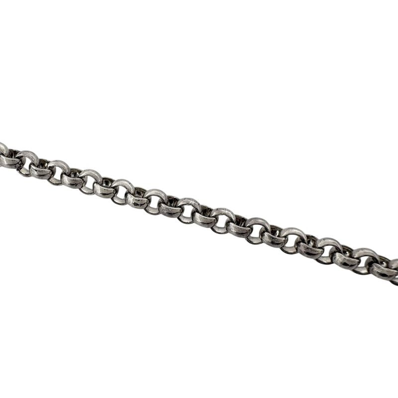 Hermes Mall de Brid Necklace Silver