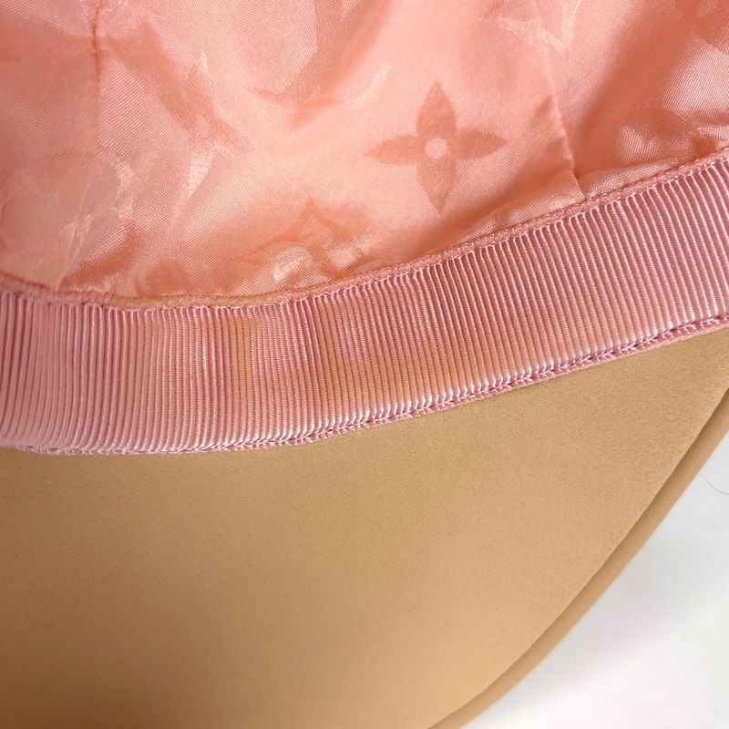 Louis Vuitton Bimai Cap Monogram Hat Cotton Polyester Pink