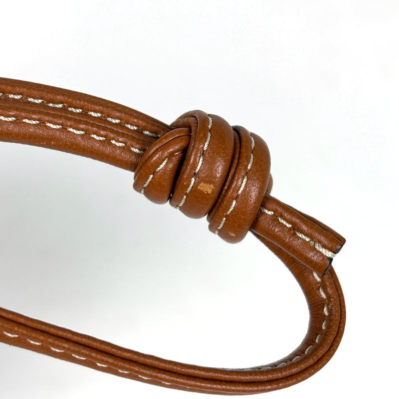 Celine Triomphe Mobile Pouch Shoulder Bag Brown