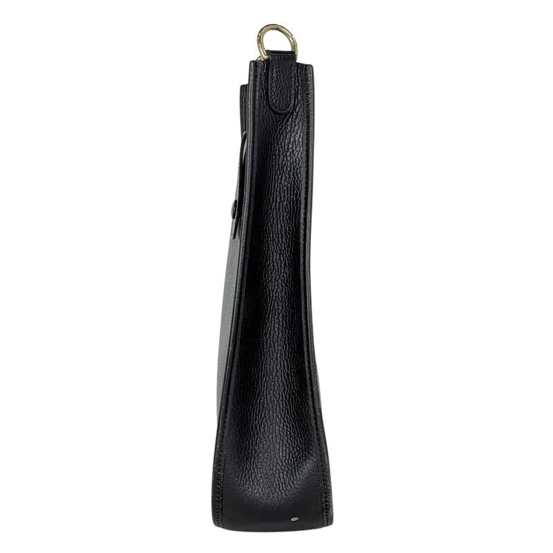 Hermes Evelyne 1 Shoulder Bag Ardennes Black