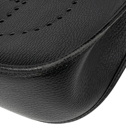 Hermes Evelyne 1 Shoulder Bag Ardennes Black