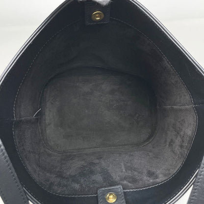 Celine Small Bucket Cuir Triomphe Shoulder Bag Leather Black