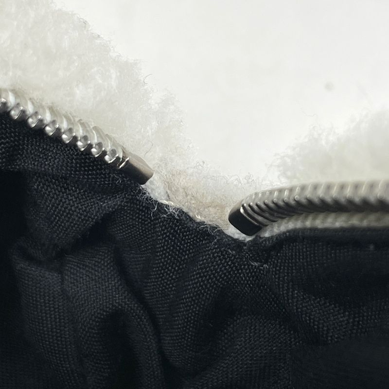 Fendi Onigiri Stefano Pilati Shoulder Bag Fur White Green