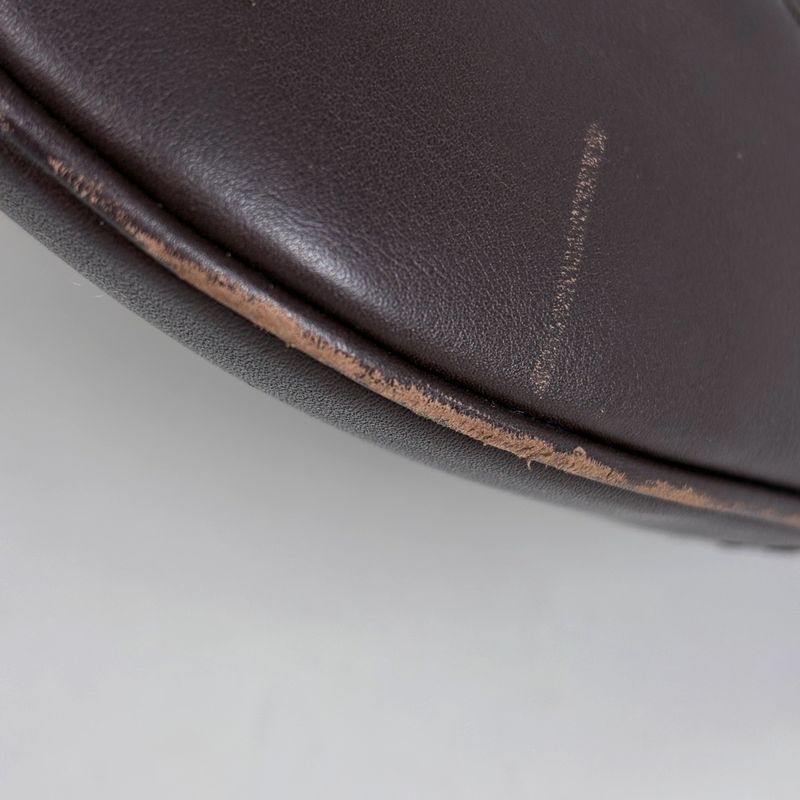 Gucci GG Pattern Brea Shoulder Bag Guccissima Leather Brown