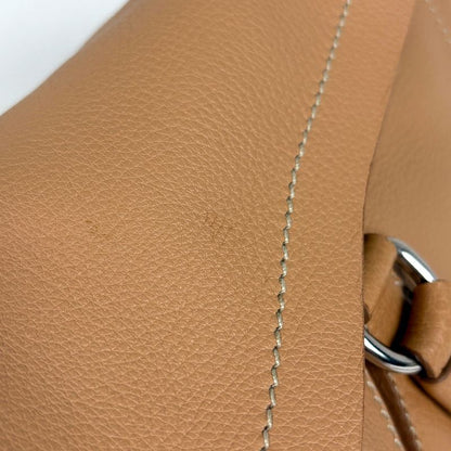 Prada Handbag Leather Beige