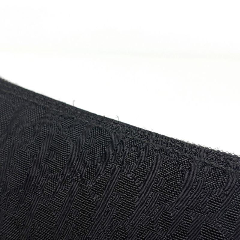 Dior Trotter Pattern Shoulder Bag Nylon Black