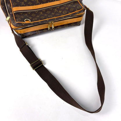 Louis Vuitton Sac Squash Shoulder Bag Monogram Brown