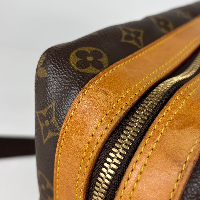 Louis Vuitton Sac Squash Shoulder Bag Monogram Brown