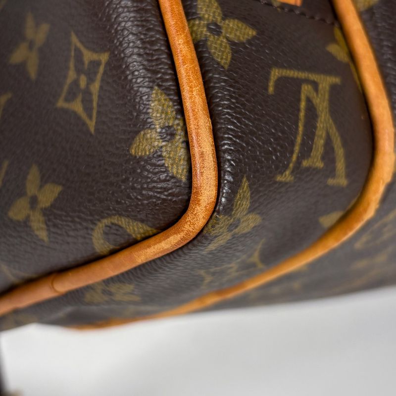 Louis Vuitton Sac Squash Shoulder Bag Monogram Brown