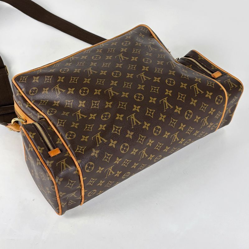 Louis Vuitton Sac Squash Shoulder Bag Monogram Brown