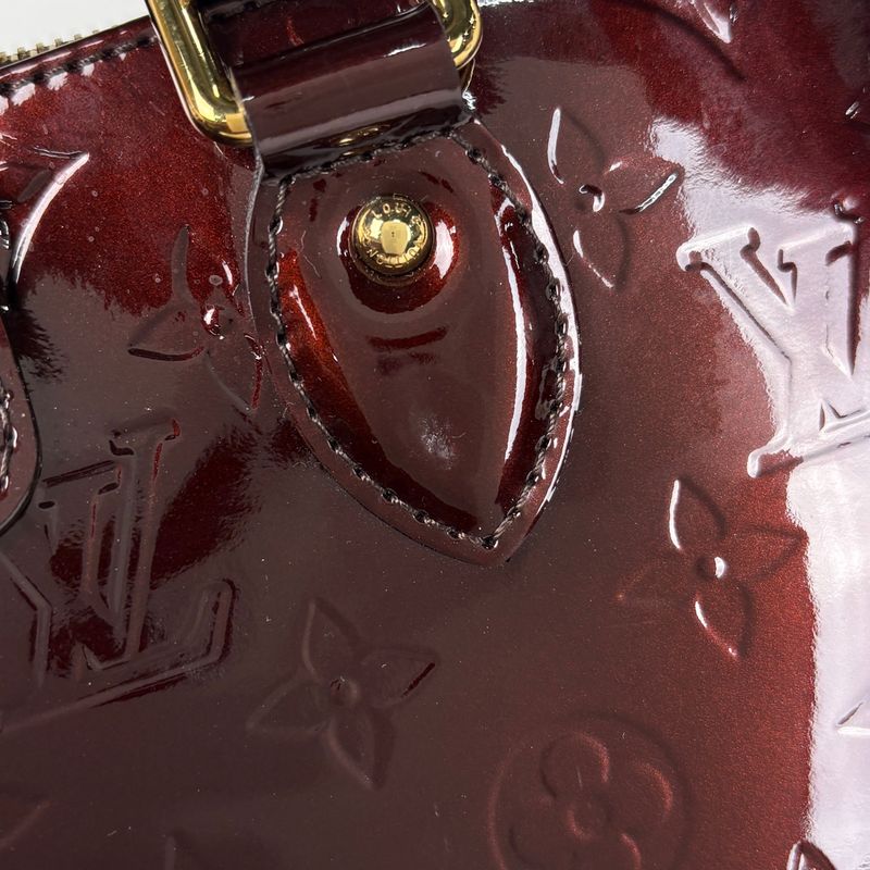 Louis Vuitton Merrose Avenue Handbag Monogram Vernis Amarante