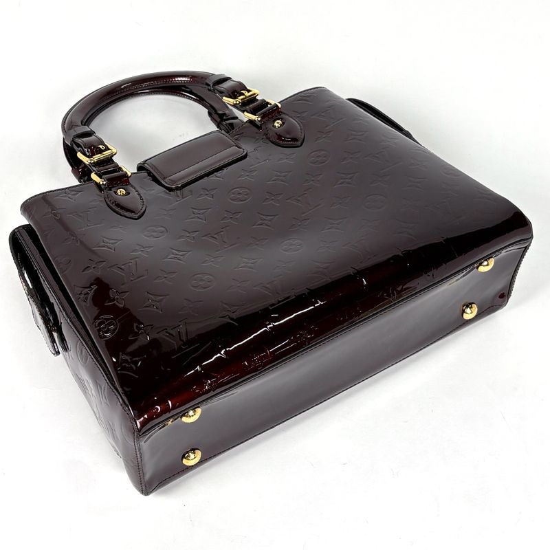 Louis Vuitton Merrose Avenue Handbag Monogram Vernis Amarante