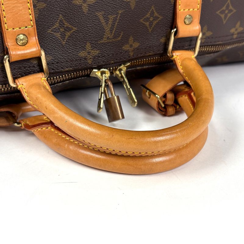 Louis Vuitton Keepall 60 Boston Bag Monogram Brown