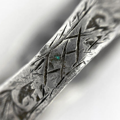 Gucci Interlocking Ring Arabesque . Silver