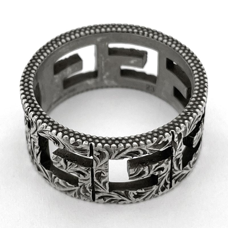 Gucci Arabesque Ring . Silver