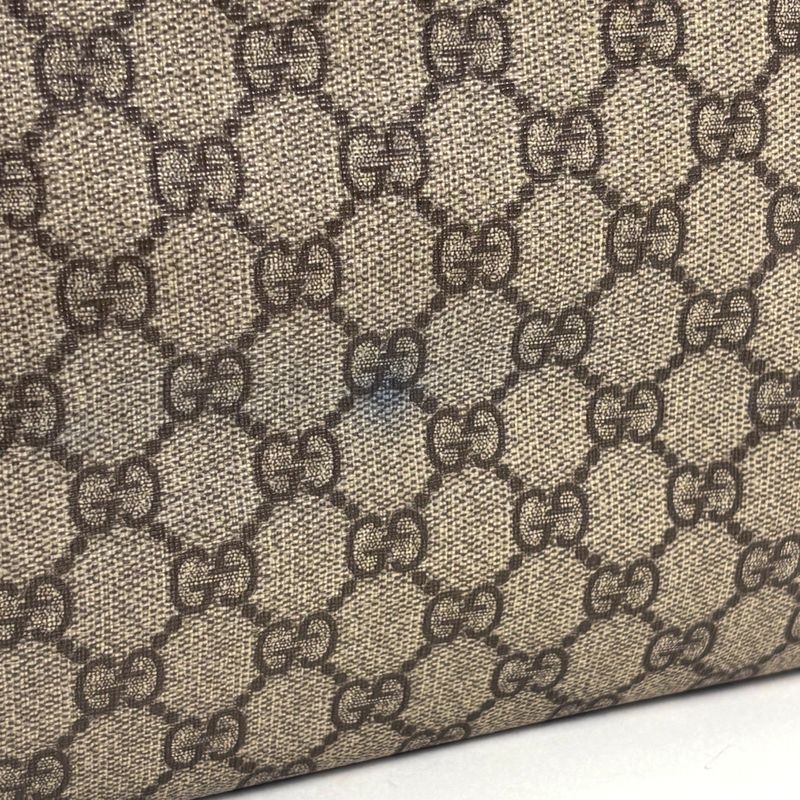 Gucci GG Pattern Tote Brown Navy