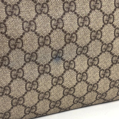 Gucci GG Pattern Tote Brown Navy