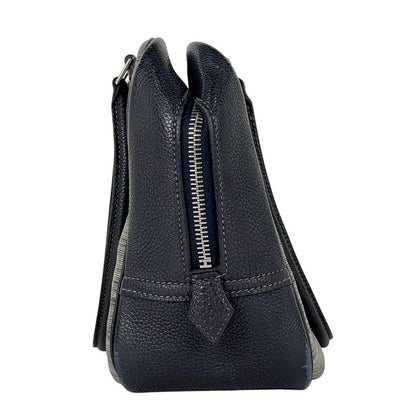 Hermes Plume 28 Handbag Vibrato Navy