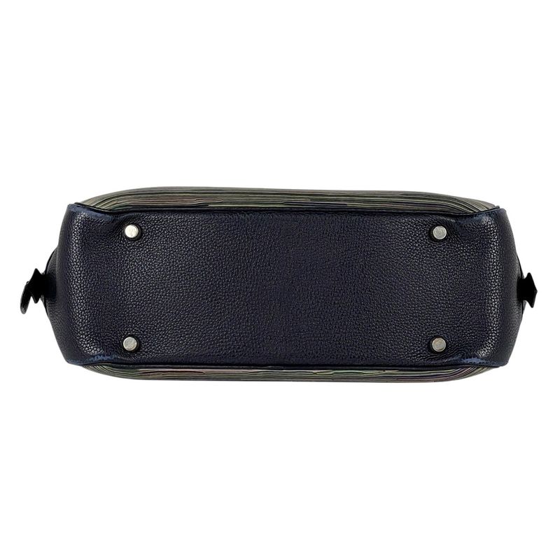 Hermes Plume 28 Handbag Vibrato Navy