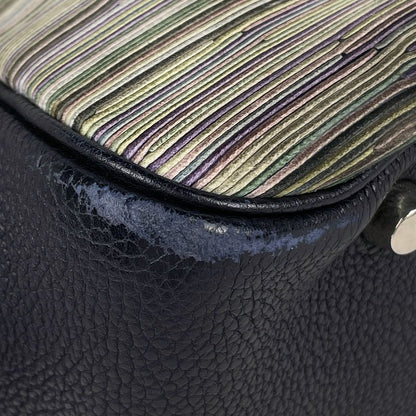 Hermes Plume 28 Handbag Vibrato Navy