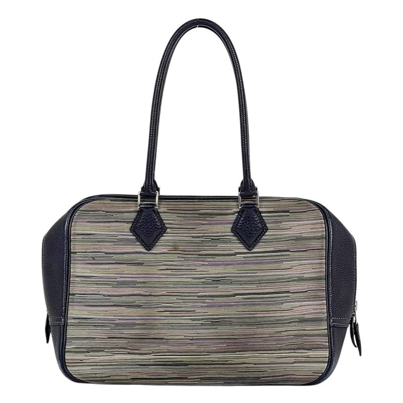 Hermes Plume 28 Handbag Vibrato Navy