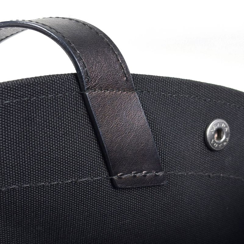 Prada Logo Tote Denim Navy