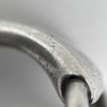 Hermes Nausicaa Ring Horsebit Silver