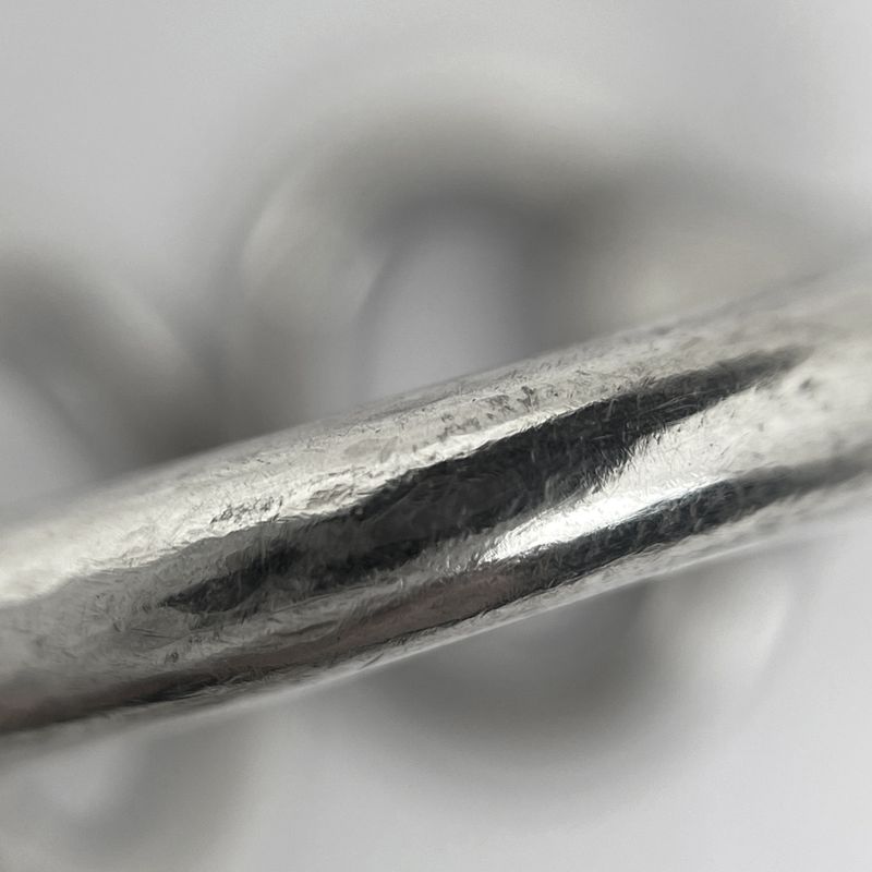 Hermes Nausicaa Ring Horsebit Silver