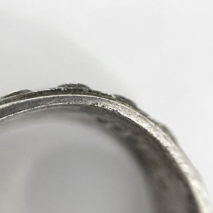 Hermes Mexico Ring . Silver