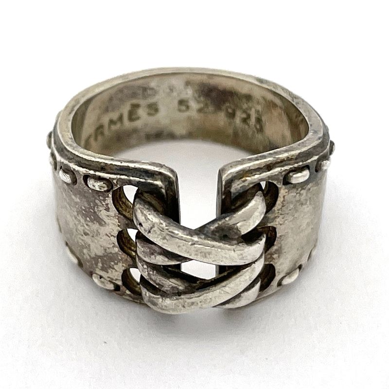 Hermes Mexico Ring . Silver