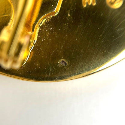 Chanel CC Logo Brooch Gold Plated
