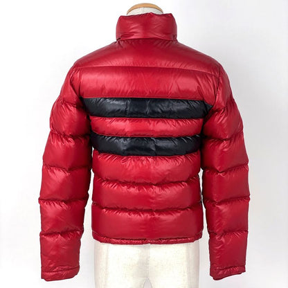 Moncler Thomas Down Jacket Border Red Black