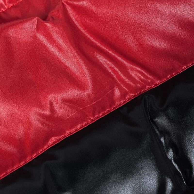 Moncler Thomas Down Jacket Border Red Black