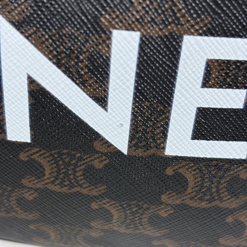 Celine Triomphe Messenger Bag Black