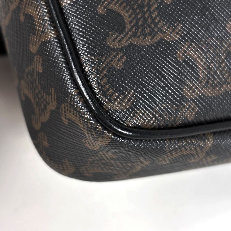 Celine Triomphe Messenger Bag Black