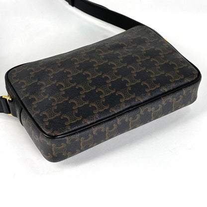 Celine Triomphe Messenger Bag Black