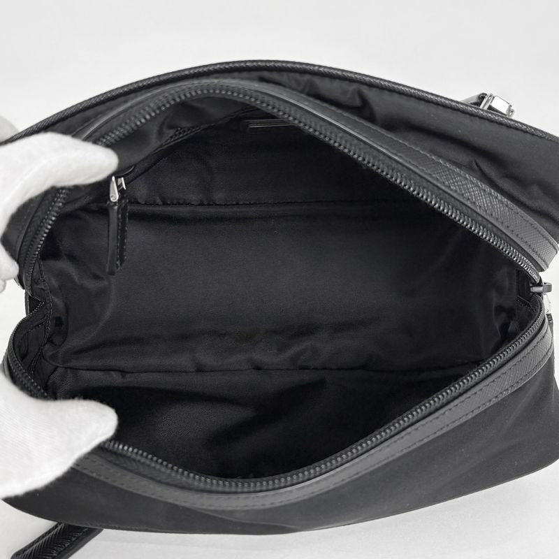 Prada Second Bag Nylon Nero