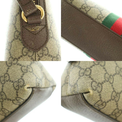 Gucci GG Ophidia Small Shoulder Bag Brown