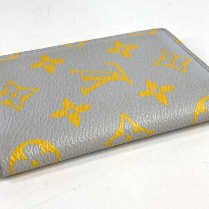 Louis Vuitton Card Case Organizer de Poche Leather Gray