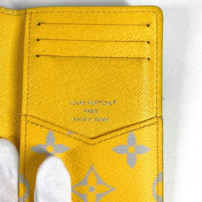 Louis Vuitton Card Case Organizer de Poche Leather Gray