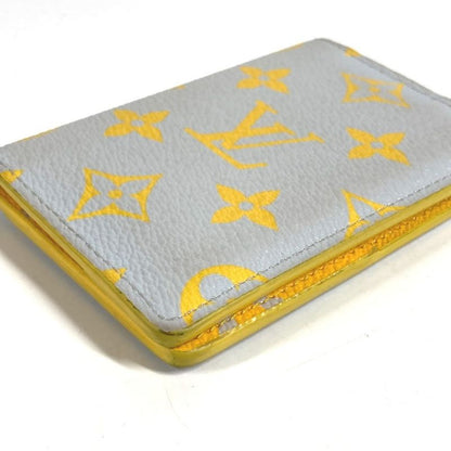 Louis Vuitton Card Case Organizer de Poche Leather Gray